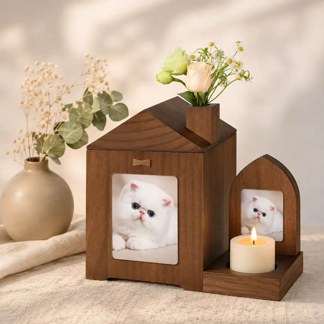 personalized dog memorial frame with photo and name